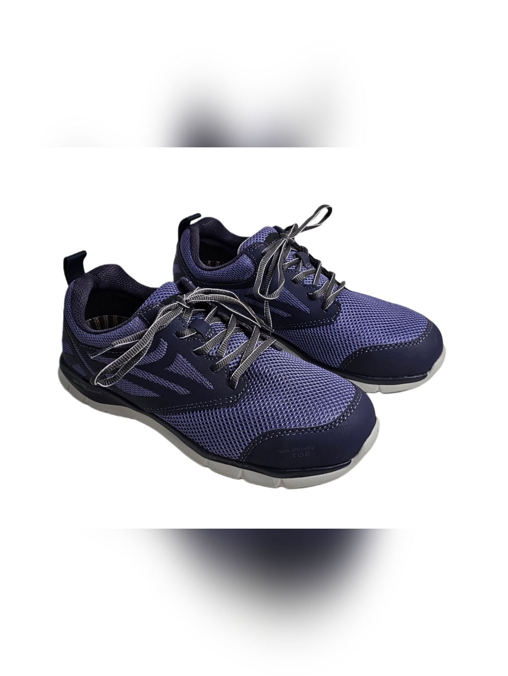 Carolina Womens Virga CA1942 Composite Safety Toe Work Shoes Plum Purple Size 9W